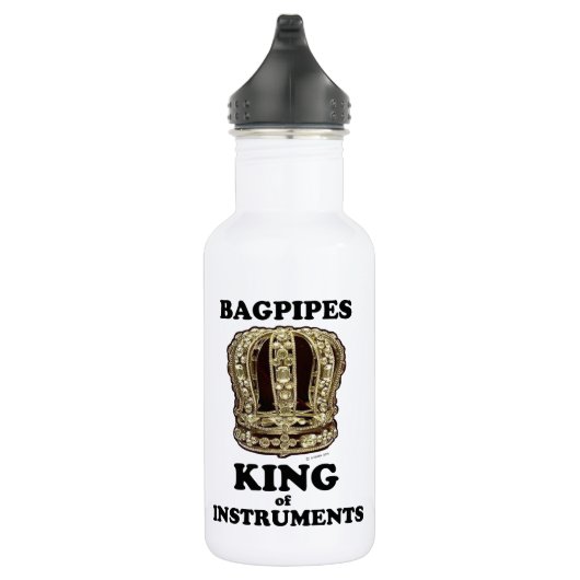 Bagpipe King of Instruments Waterfles (Rechts)