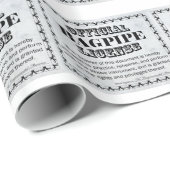 Bagpipe-licentie Cadeaupapier (Rol Hoek)