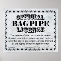 Bagpipe-licentie