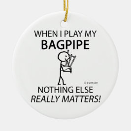 Bagpipe Niets Else Matters Keramisch Ornament