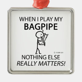 Bagpipe Niets Else Matters Metalen Ornament