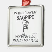 Bagpipe Niets Else Matters Metalen Ornament (Links)