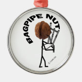 Bagpipe Nut Metalen Ornament (Voorkant)