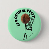 Bagpipe Nut Ronde Button 5,7 Cm (Voorkant)