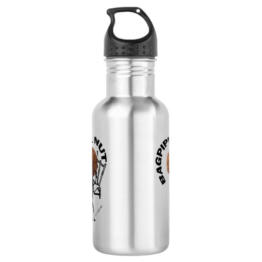 Bagpipe Nut Waterfles (Achterkant)