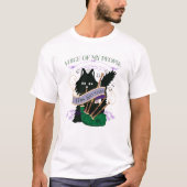 Bagpipe op T-shirt (Voorkant)