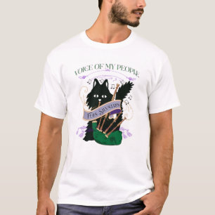 Bagpipe op T-shirt