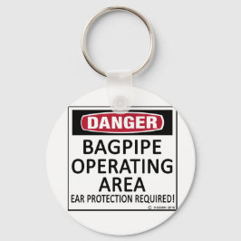 Bagpipe Operating Area Sleutelhanger