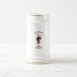 Bagpipe Player in Red Kilt Bierpul