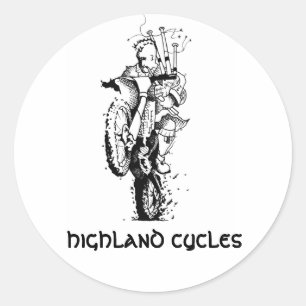 Bagpipe Sticker
