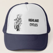 Bagpipe Trucker Hat Pet (Voorkant)