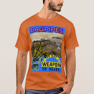 Bagpipe Weapon of War 1 T-shirt