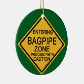 Bagpipe Zone Keramisch Ornament (Rechts)