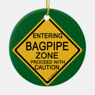 Bagpipe Zone Keramisch Ornament