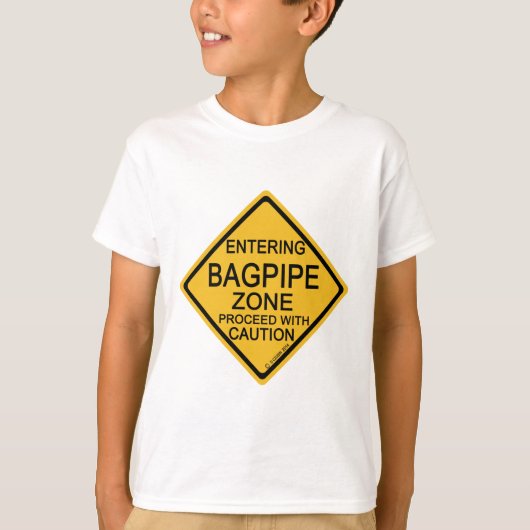 Bagpipe Zone T-shirt (Voorkant)