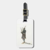 Bagpiper Bagagelabel (Voorkant verticaal)