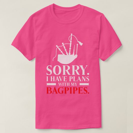 Bagpiper Bagpiping Scotsman Musician Play T-shirt (Design voorkant)