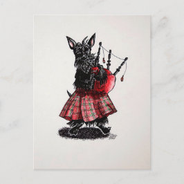 Bagpiper Briefkaart