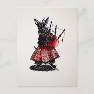 Bagpiper Briefkaart