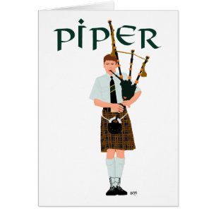Bagpiper - Bruin Kilt