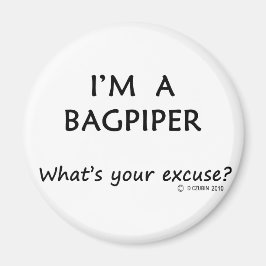 Bagpiper Excuseert Magneet