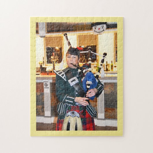 Bagpiper Legpuzzel (Verticaal)