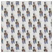 Bagpiper met muziek stof (Swatch)