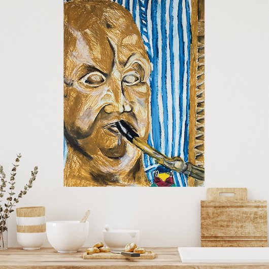 Bagpiper Poster (Keuken)