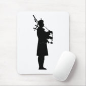 Bagpiper Silhouette Muismat (Met muis)