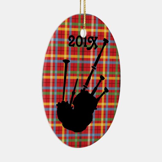 Bagpiper Specialized Bagpipe Pset Music Ornament (Rechts)