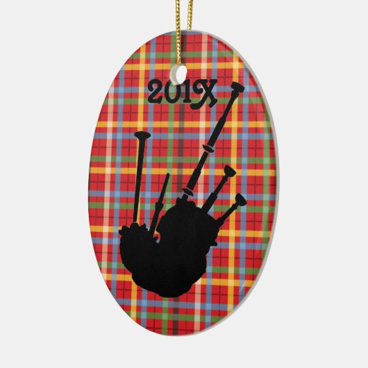 Bagpiper Specialized Bagpipe Pset Music Ornament (Links)