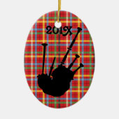 Bagpiper Specialized Bagpipe Pset Music Ornament (Voorkant)