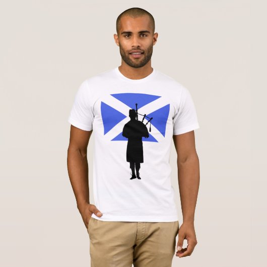 Bagpiper T-shirt (Voorkant volledig)