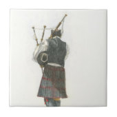 Bagpiper Tegeltje (Voorkant)