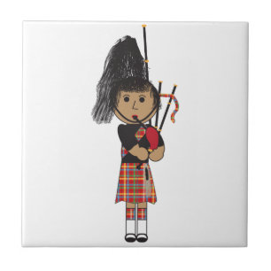 Bagpiper Tegeltje