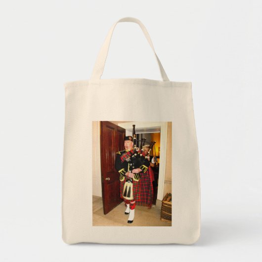 Bagpiper Tote Bag (Voorkant)