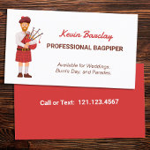 Bagpiper Visitekaartje
