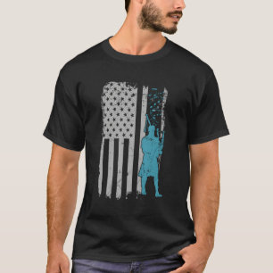 Bagpiper VS vlag Piper of Honor Guard doedelzak Pl T-shirt