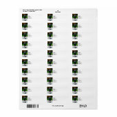 Bagpiperprofiel Etiket (Full Sheet)