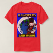 Bagpipers Classy Musicians 8 T-shirt (Design voorkant)