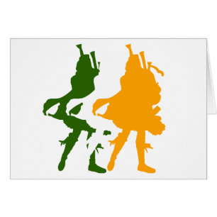 Bagpipers in Ierland