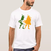 Bagpipers in Ierland T-shirt (Voorkant)