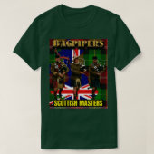 Bagpipers Scottish Masters 1 T-shirt (Design voorkant)