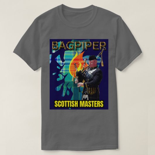 Bagpipers Scottish Masters 3 T-shirt (Design voorkant)