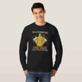 Bagpipes and Beer  Bagpiper Bagpipe Player Bagpipe T-shirt (Voorkant volledig)