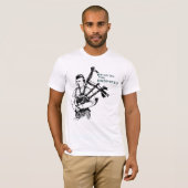 Bagpipes Bagpiper St. Patrick's Day Celtic Music T-shirt (Voorkant volledig)