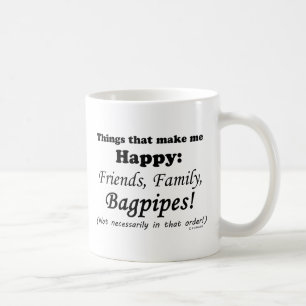 Bagpipes maken me gelukkig koffiemok