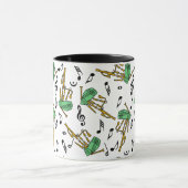 Bagpipes Music Note Pattern Mok (Midden)
