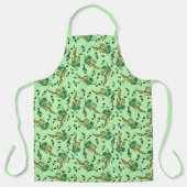 Bagpipes Music Note Pattern Schort (Voorkant)