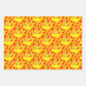 Bagpipes Muzieknoten Inpakpapier Vel (Voorkant 2)